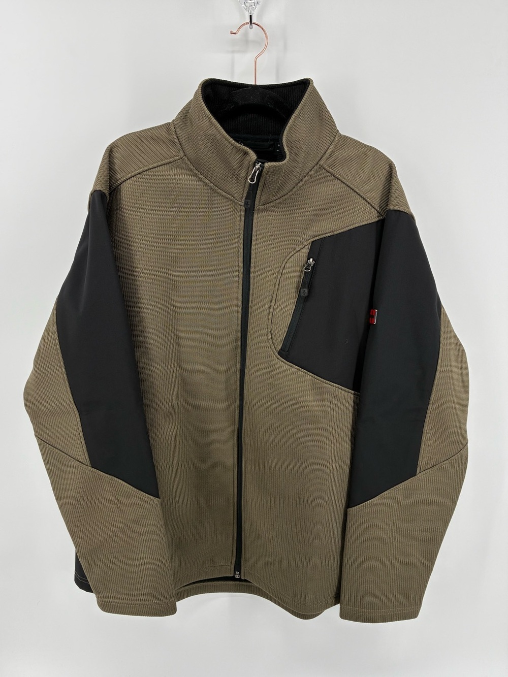 Swiss Tech Men's Olive and Black Lightweight Jacket